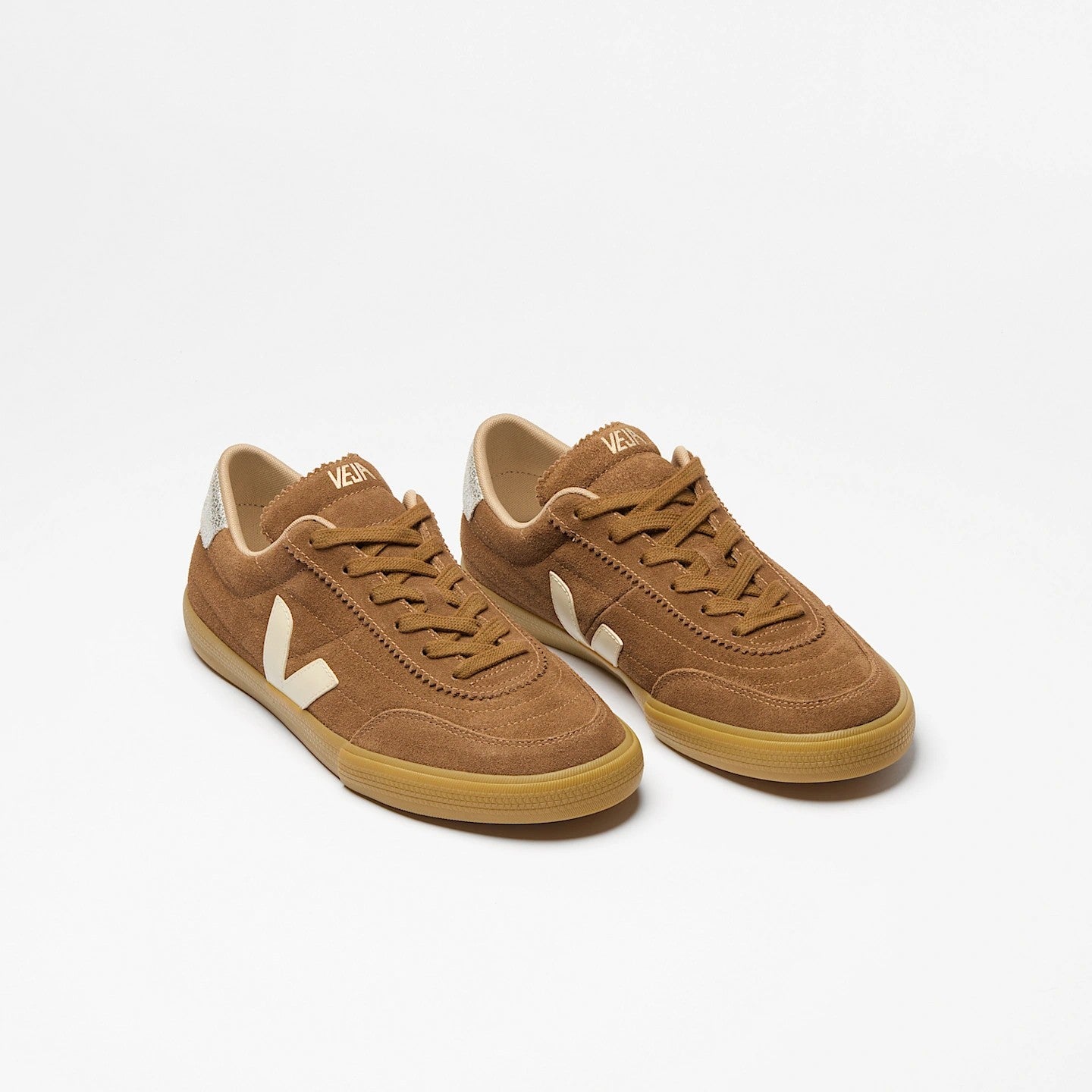 Panenka suede brown pierre silver FU03218 34 VEJA 