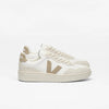 V-90 leather white taupe