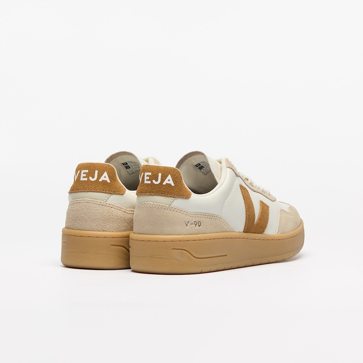 V-90 leather pure camel almond natural VD2020 915 VEJA 