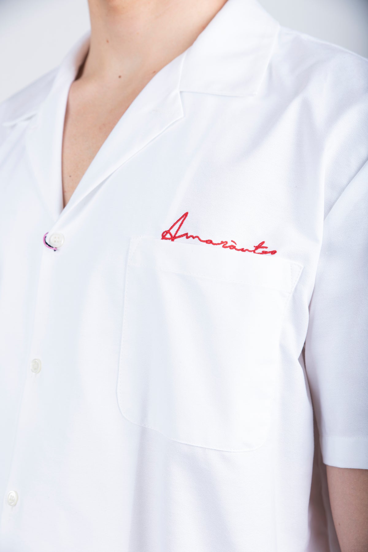 Camicia con Logo Uomo Amaranto B6D0014 A01 AMARANTO 