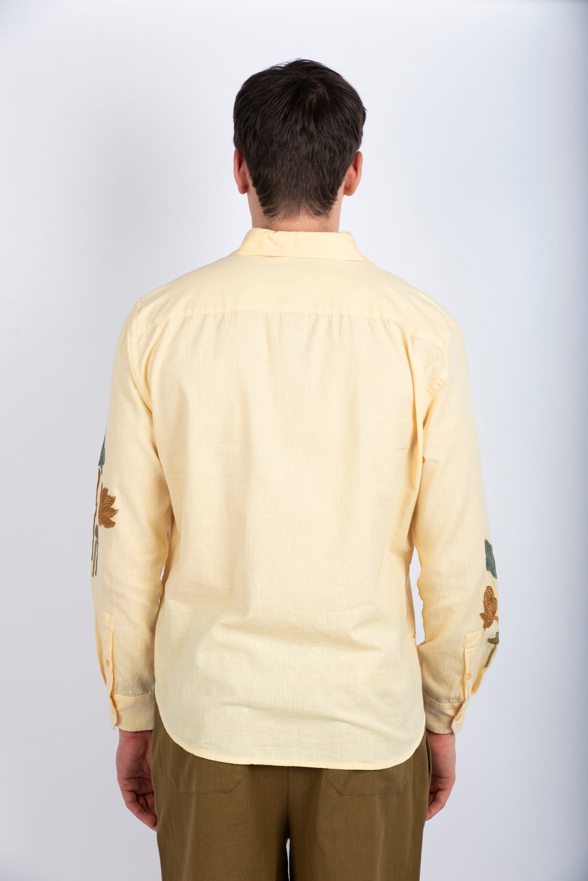 Camicia con ricami Amaranto Uomo B6D0019 DU201M AMARANTO 