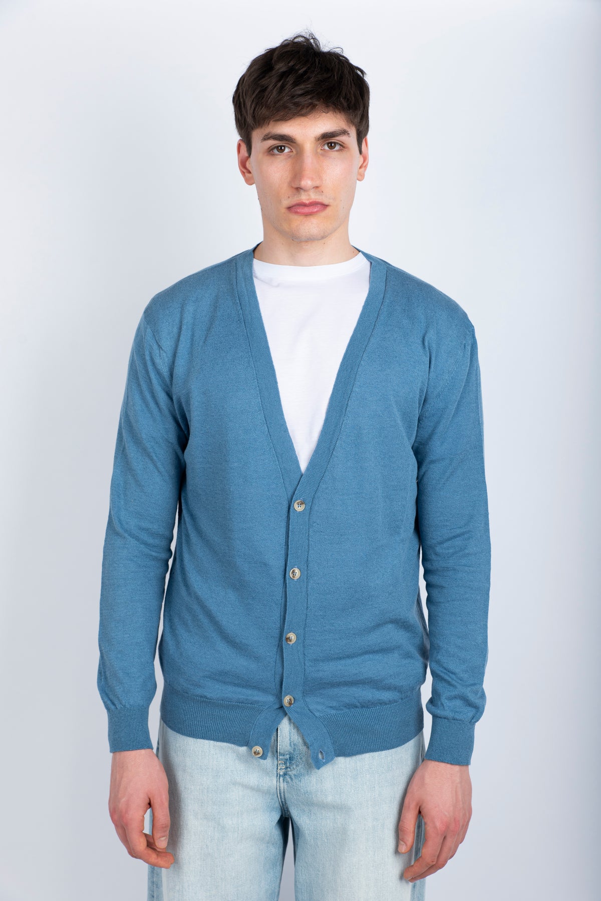Cardigan Avio Amaranto Uomo B9D0007 DU86M AMARANTO 