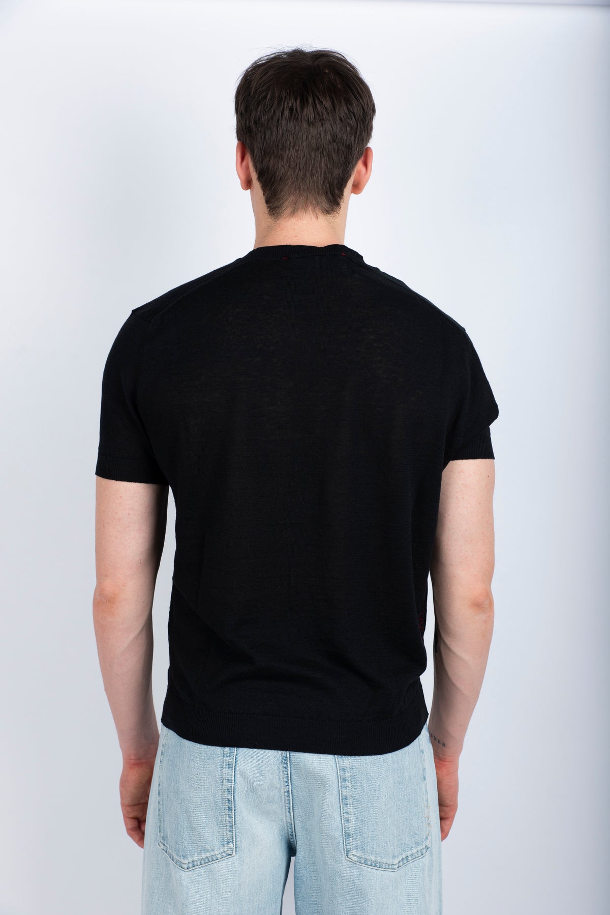 Maglia basic nero Amaranto Uomo B9D0009 A99 AMARANTO 