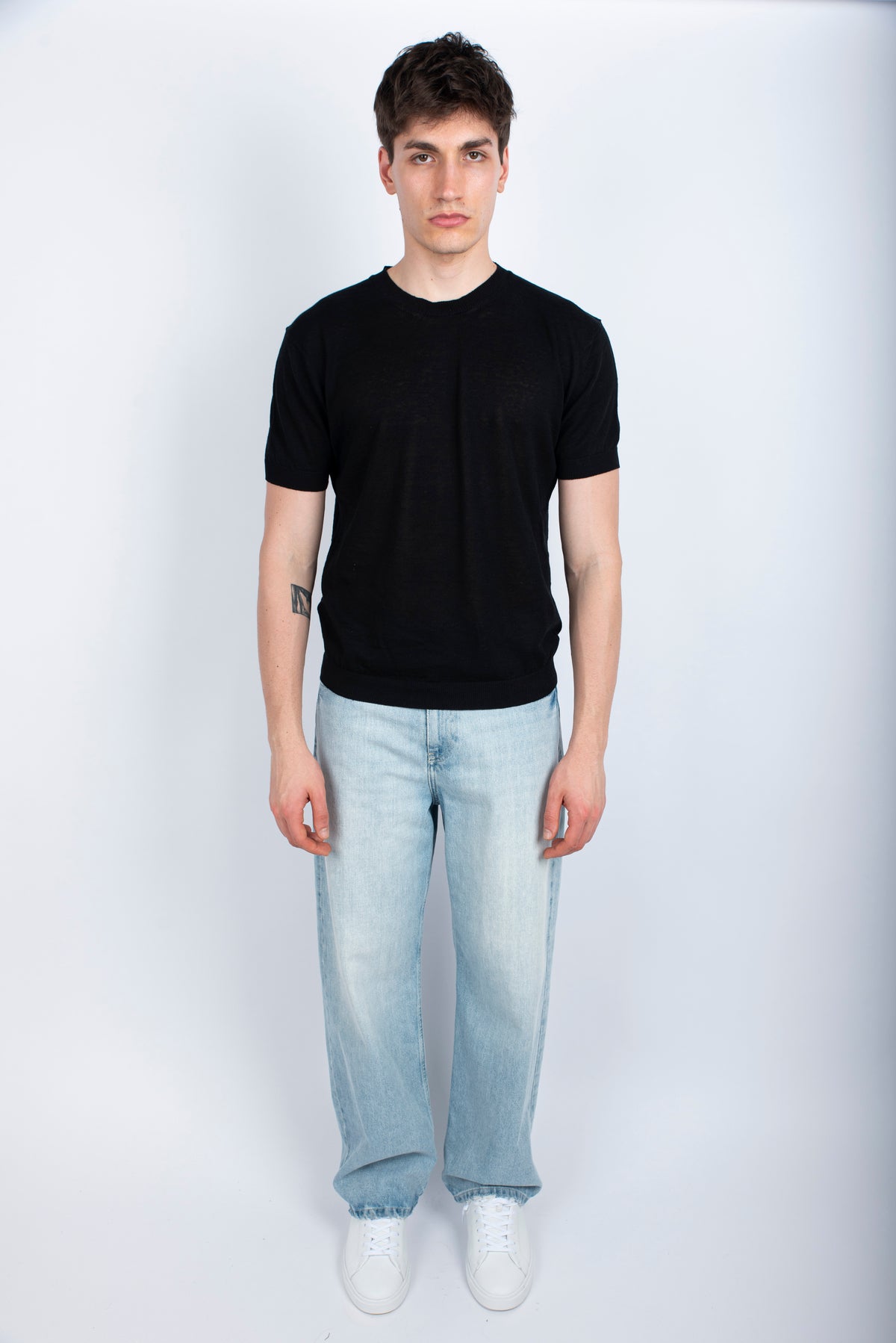 Maglia basic nero Amaranto Uomo B9D0009 A99 AMARANTO 