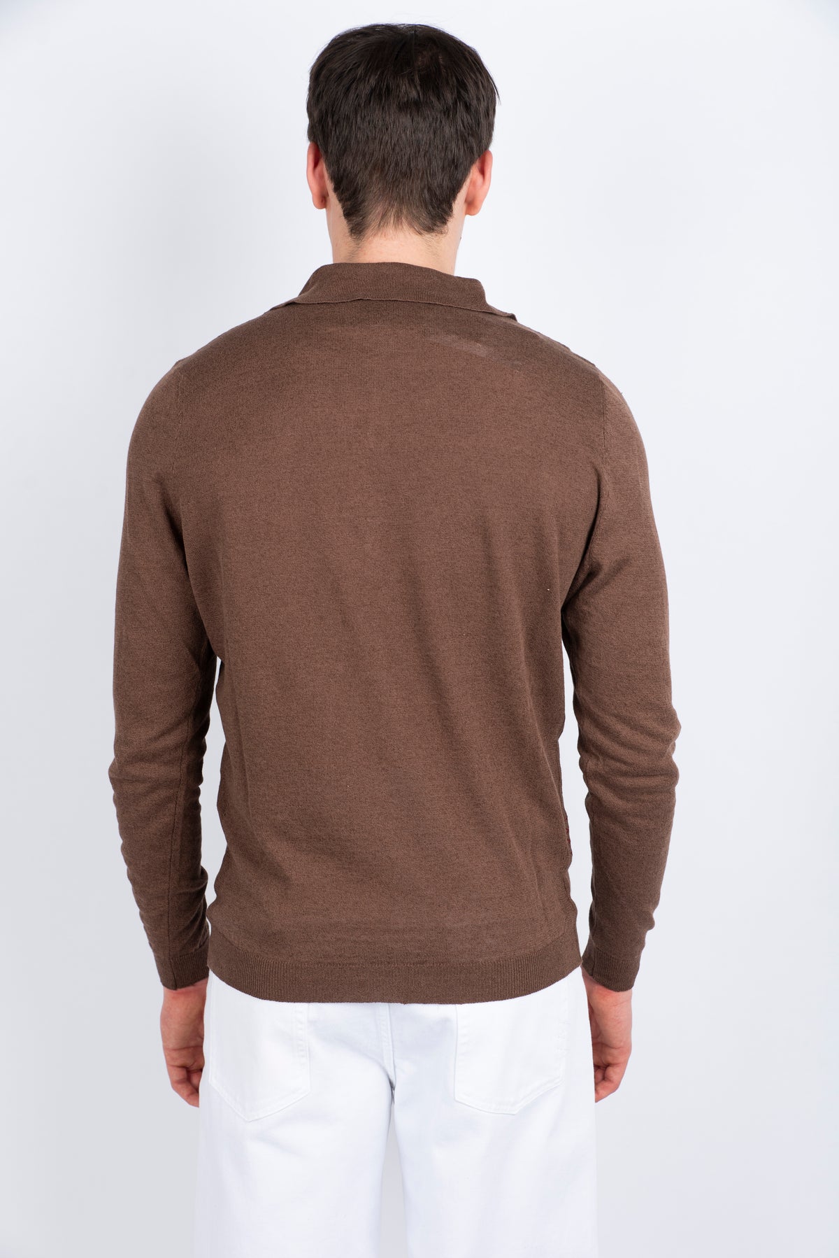 Cardigan cacao Amaranto Uomo B9D0026 DU64M AMARANTO 