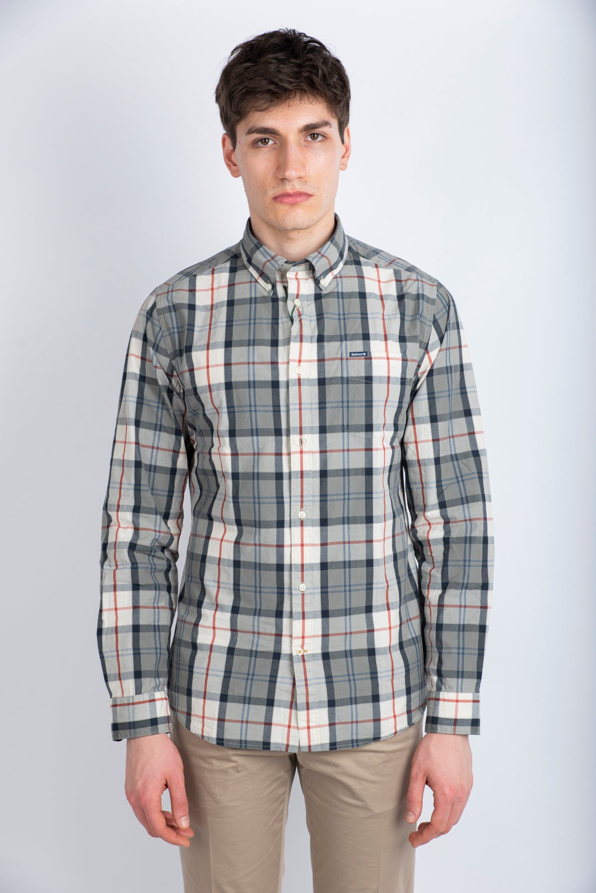 Camicia a maniche lunghe Laggon in tartan con vestibilità comoda Northshore Barbour MSH5583 TN40 BARBOUR 