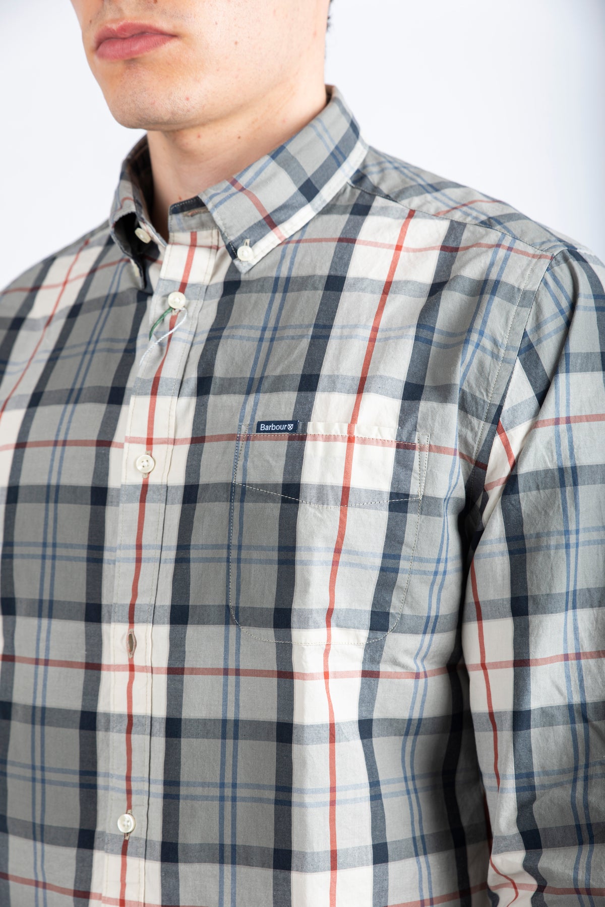 Camicia a maniche lunghe Laggon in tartan con vestibilità comoda Northshore Barbour MSH5583 TN40 BARBOUR 