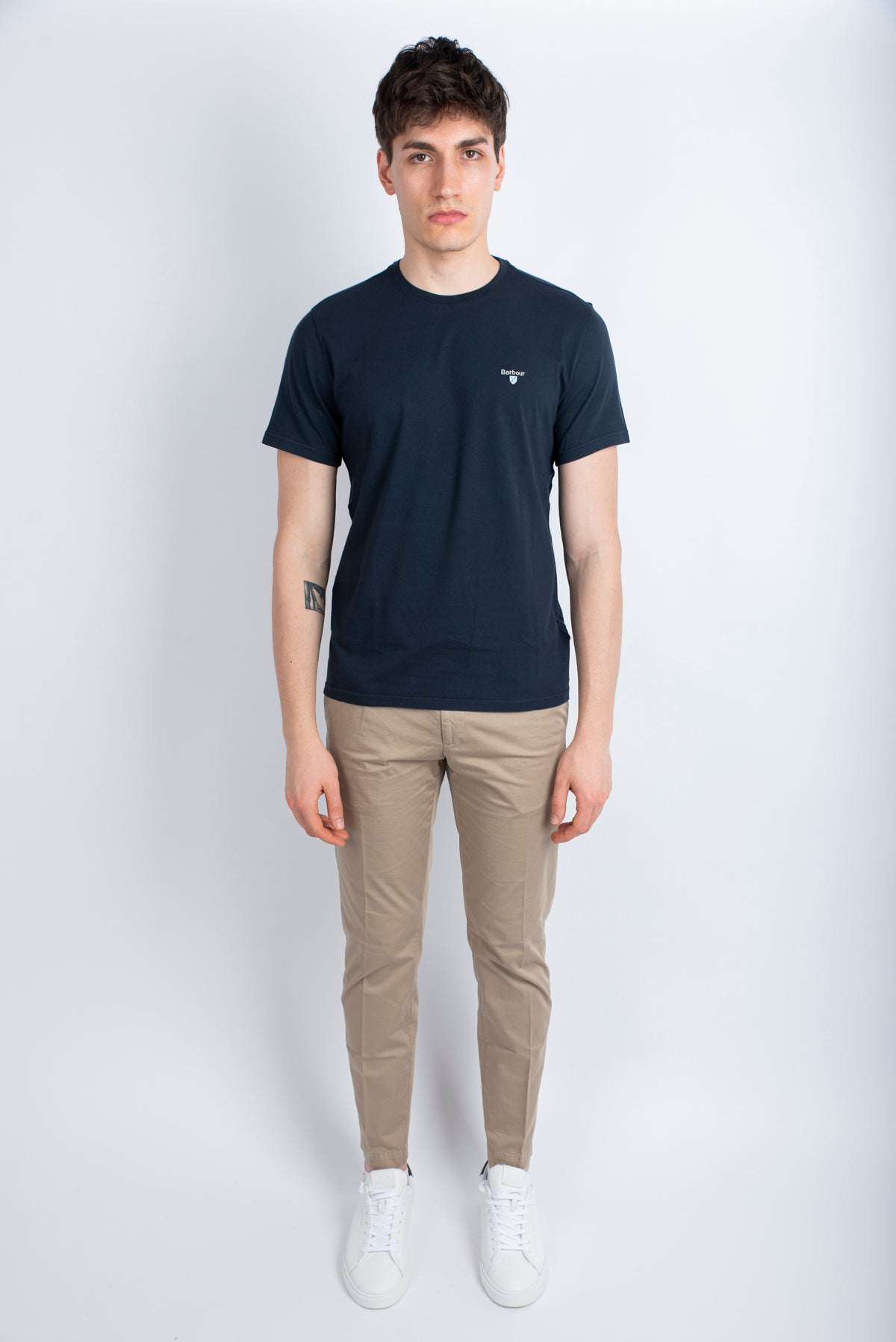 T-Shirt sportiva Tartan New Navy Barbour MTS0670 NY31 BARBOUR 