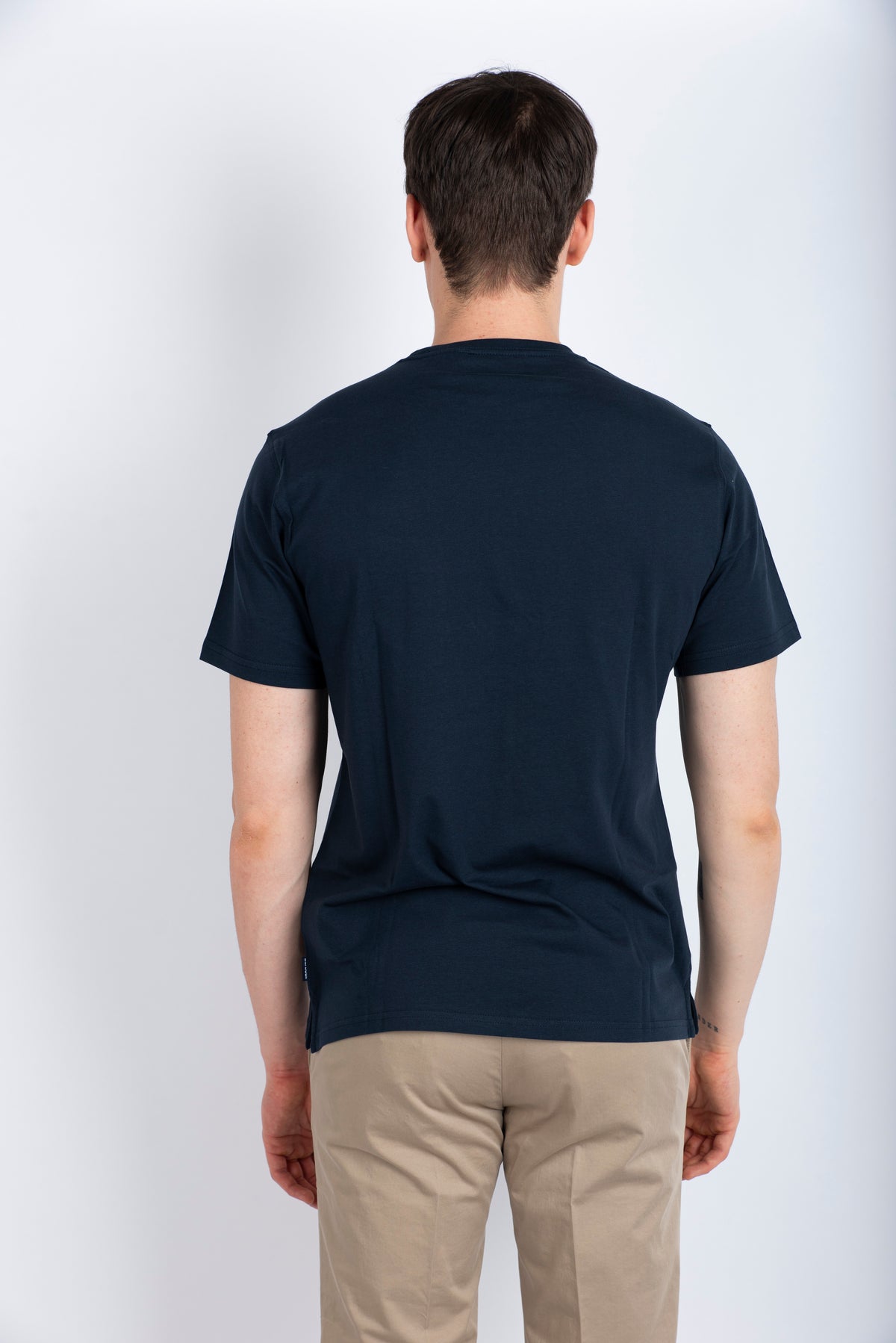 T-shirt Tothill leggermente aderente navy Barbour MTS1419 NY91 BARBOUR 