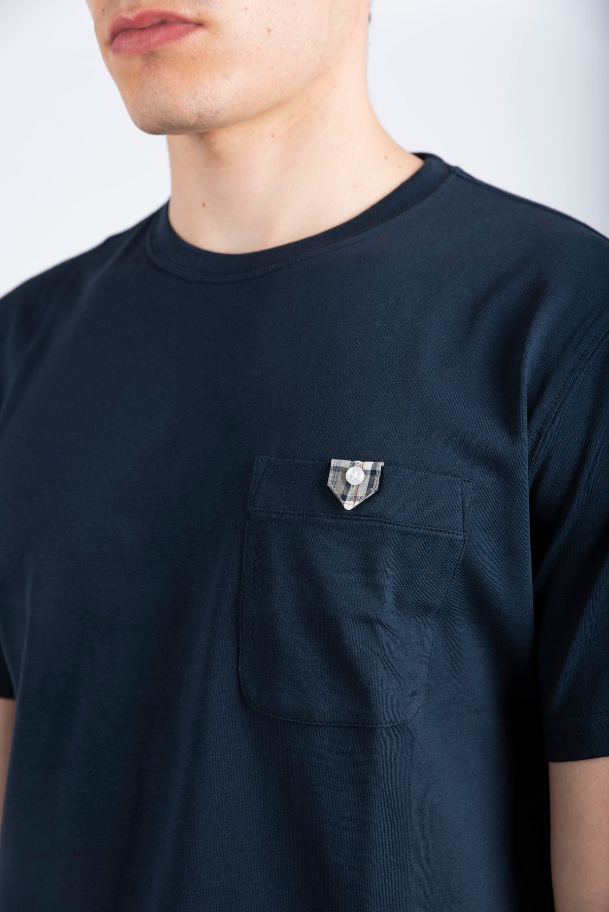 T-shirt Tothill leggermente aderente navy Barbour MTS1419 NY91 BARBOUR 
