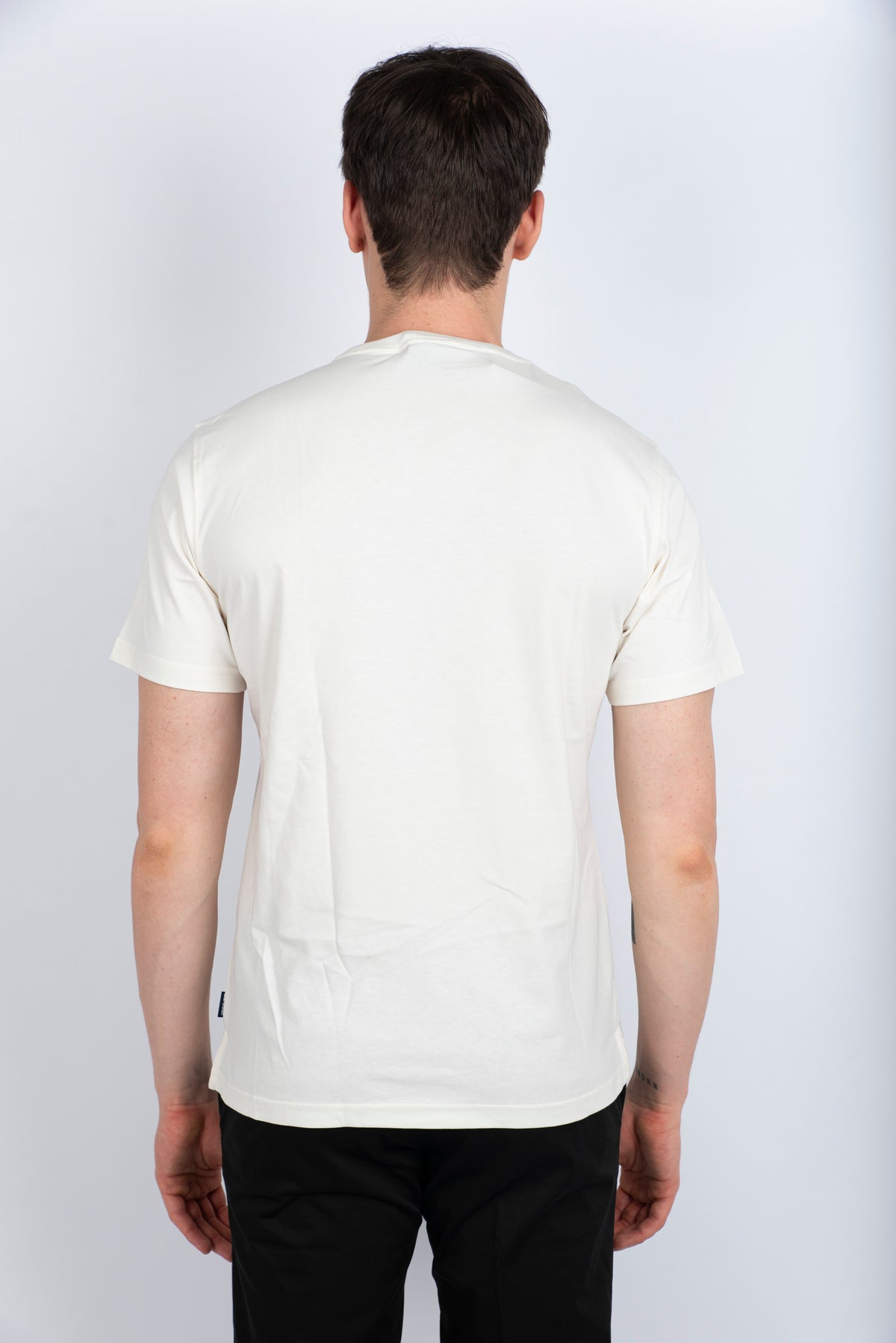 T-shirt Tothill leggermente aderente bianco Barbour MTS1419 WH52 BARBOUR 
