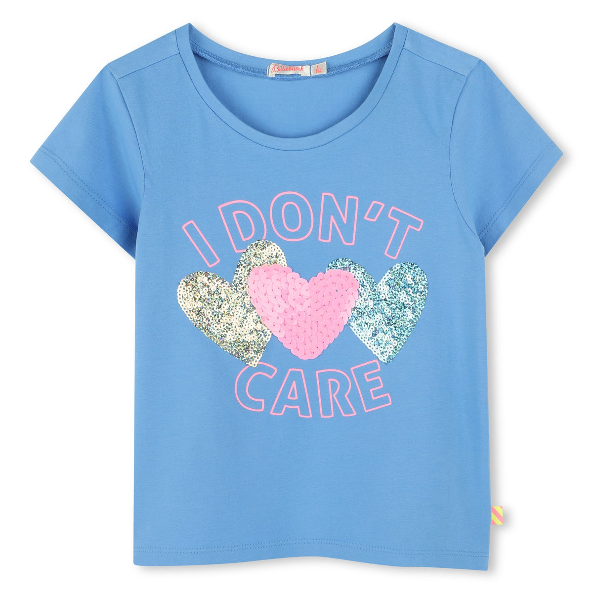 T-shirt I DON'T CARE U20923 784 BILLIEBLUSH 