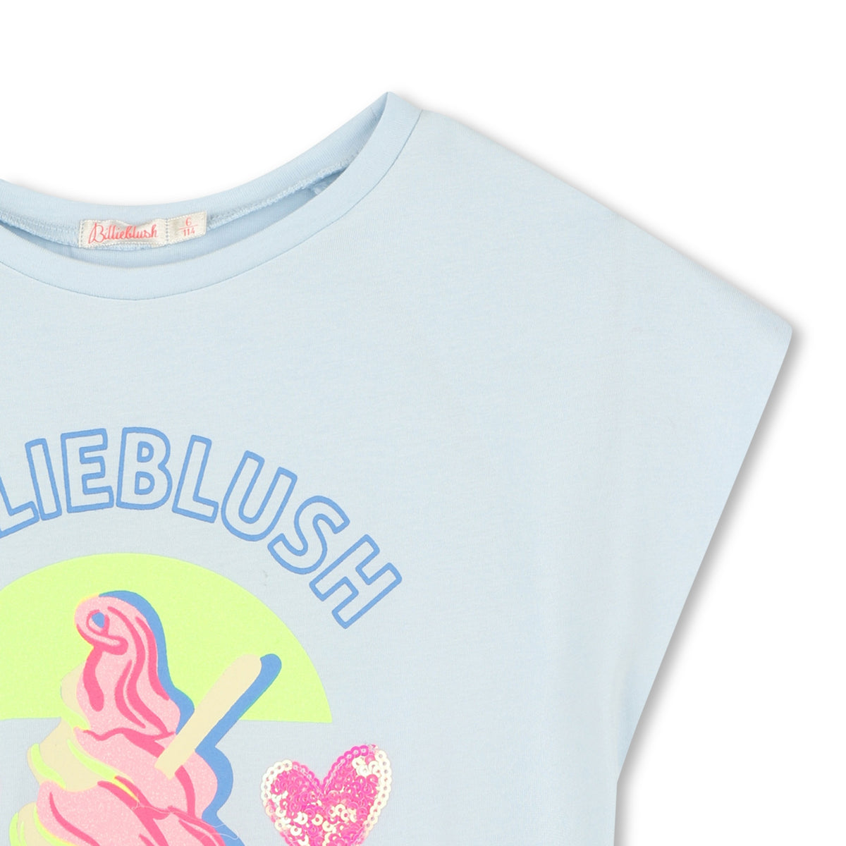T-shirt con stampa gelato U20954 76F BILLIEBLUSH 