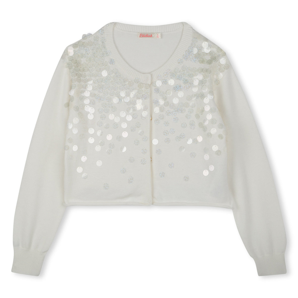 Crdigan con paillettes U20993 121 BILLIEBLUSH 