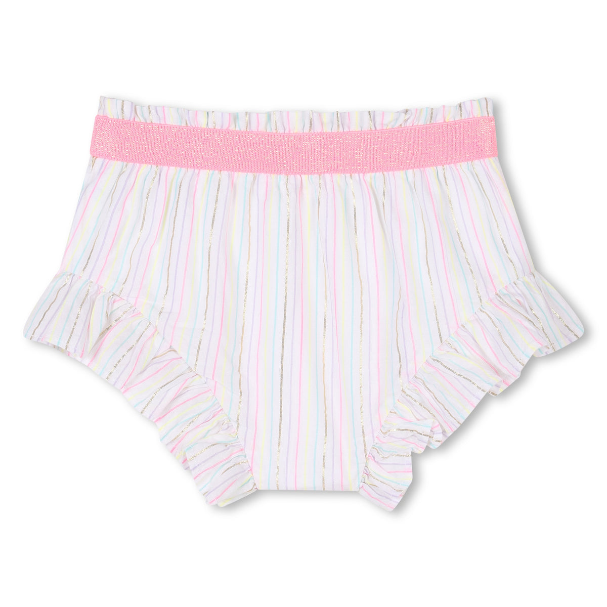 Set con shorts e stampa arcobaleno U21009 N34 BILLIEBLUSH 