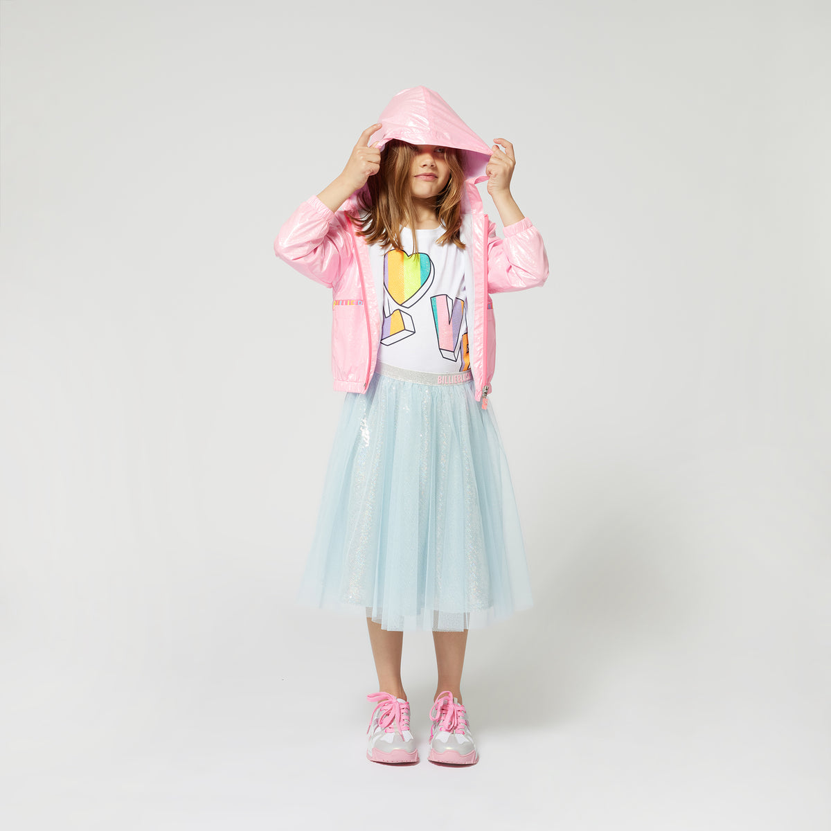 T-shirt stampa LOVE U21036 10P BILLIEBLUSH 
