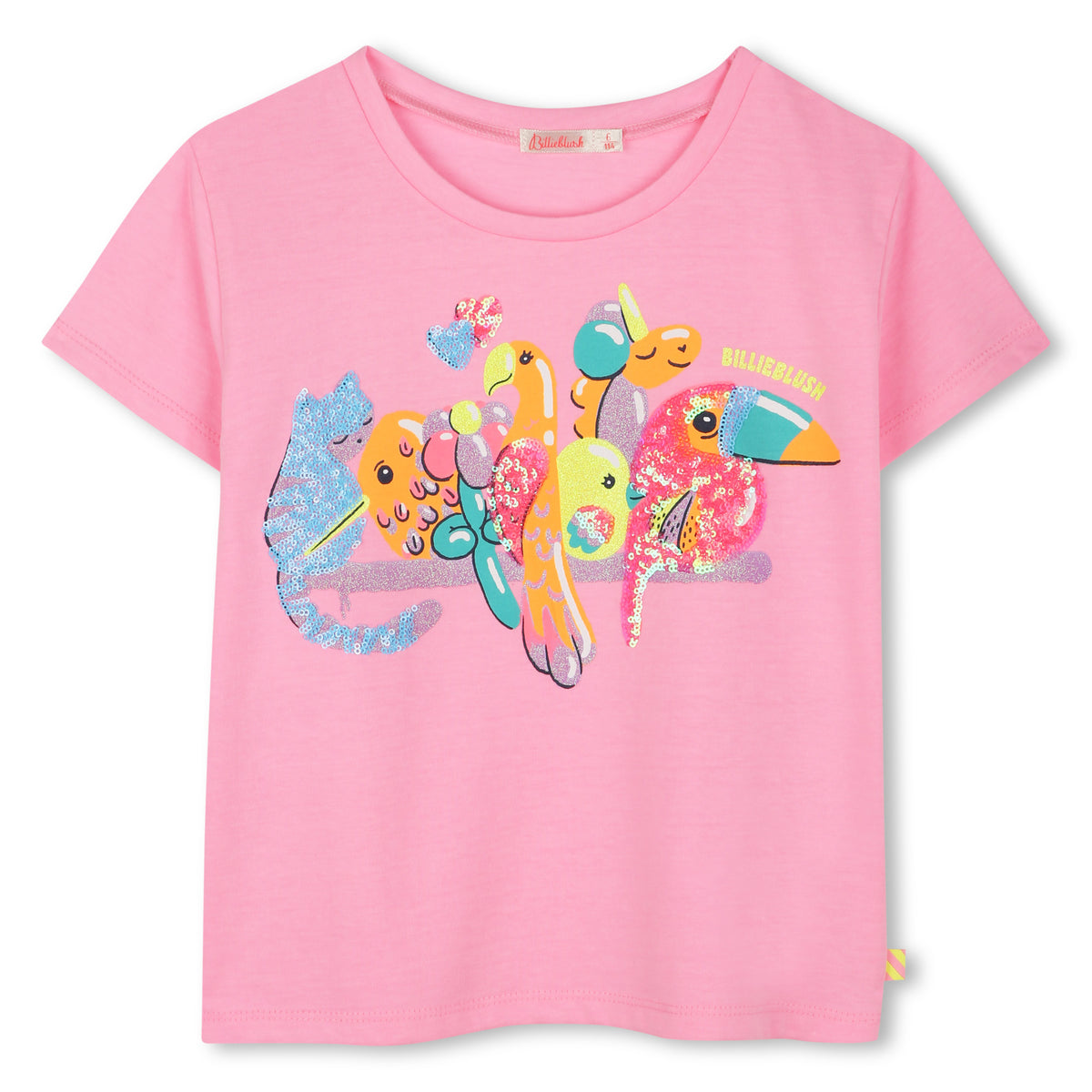 T-shirt con stampa fantasia animali U21058 462 BILLIEBLUSH 