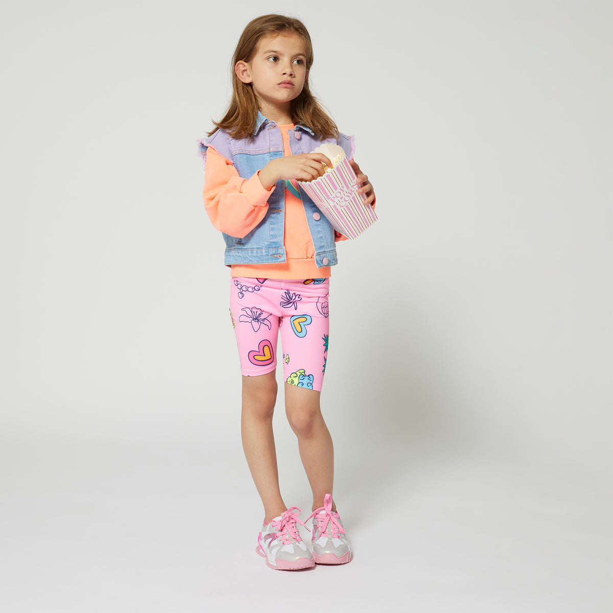 Giacca jeans senza maniche U21069 Z13 BILLIEBLUSH 