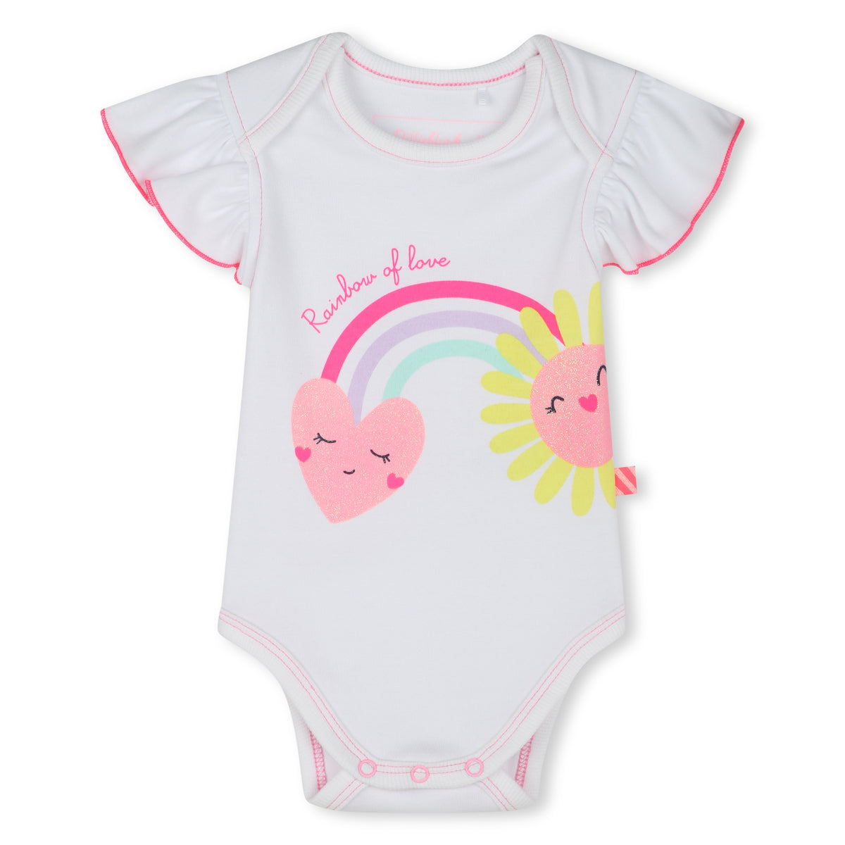 Body con stampa arcobaleno U21103 10P BILLIEBLUSH 