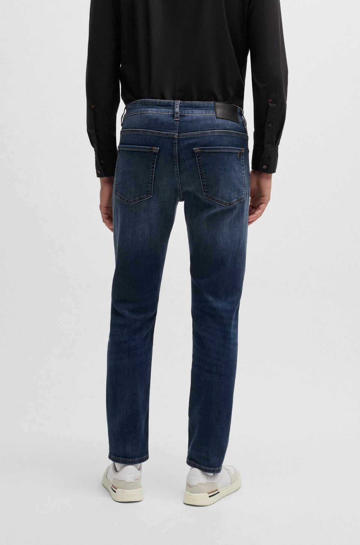 Jeans regular fit Maine in denim elasticizzato blu 50532533 422 BOSS 