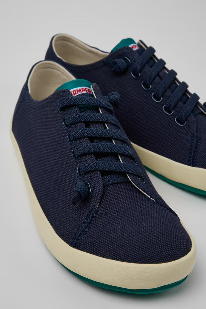 Peu Rambla sneakers blu in cotone riciclato 18869 115 CAMPER 