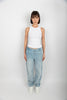 Pantaloni jeans Women's Pierce Pant Straight blue light stone washed