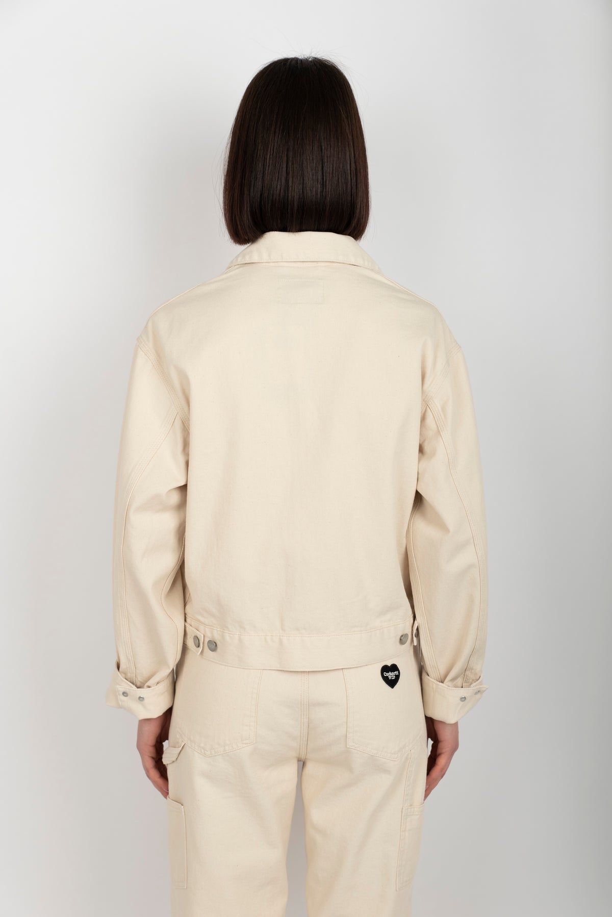 Giubbino Women's Drewe Jacket natural rinsed  I034845 0502 CARHARTT WIP 