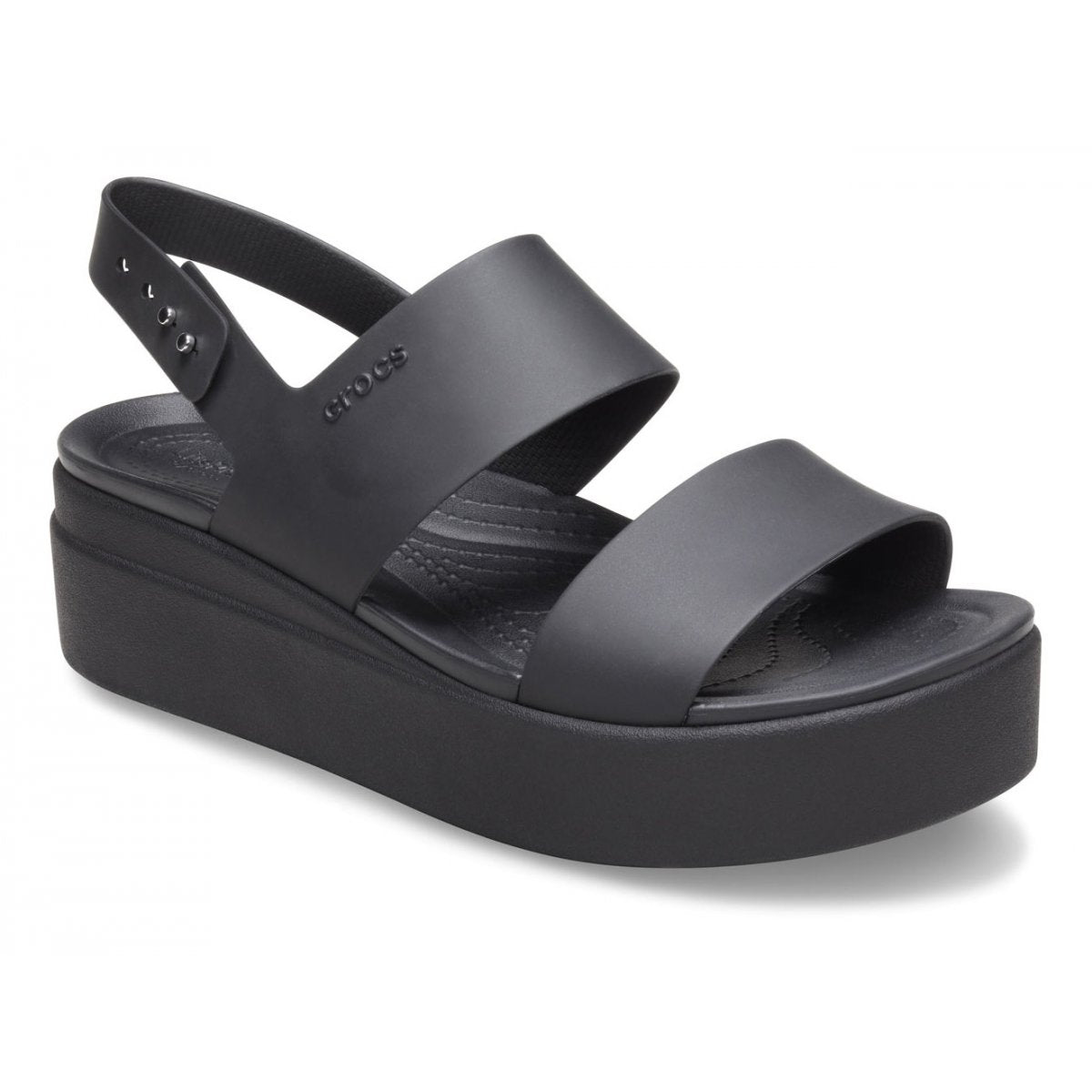 Brooklyn Low Wedge Donna Black CR206453 BKBK CROCS 