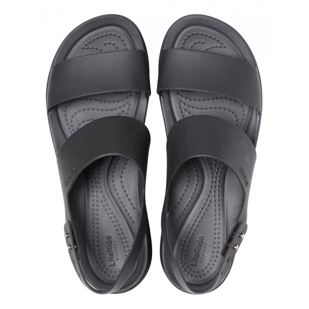 Brooklyn Low Wedge Donna Black CR206453 BKBK CROCS 
