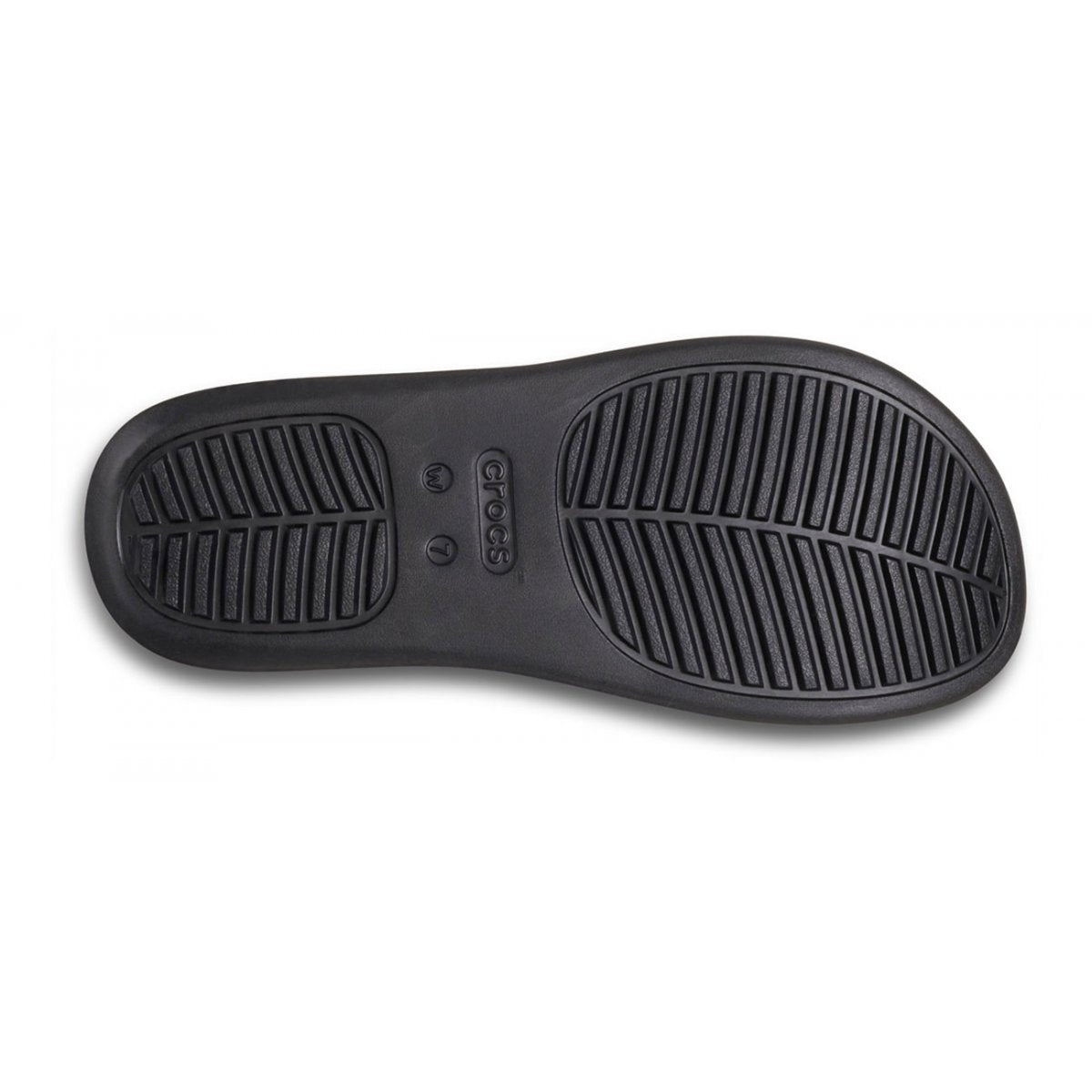 Getaway Platform Toe Loop Donna Black CR210834 BLK CROCS 