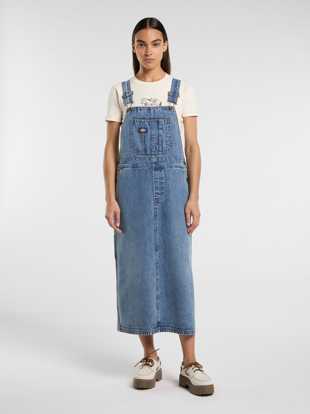 Abito Lungo In Salopette DK0A4Z6T K211 DICKIES 