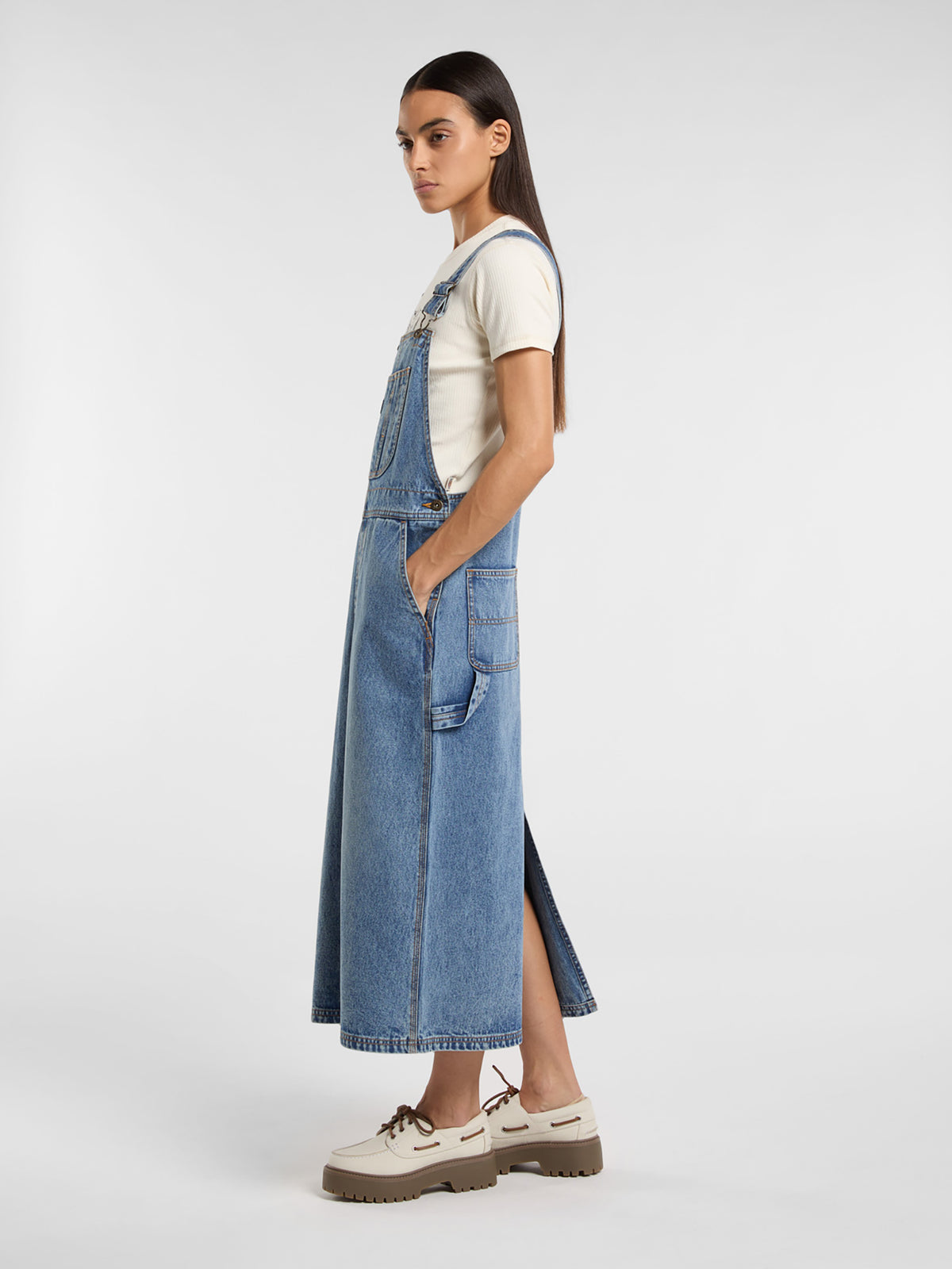 Abito Lungo In Salopette DK0A4Z6T K211 DICKIES 