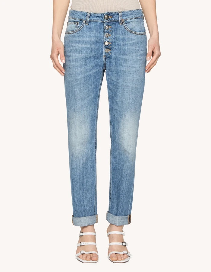 Jeans Koons 30 inches loose DP26BLDF0263IN8 800 DONDUP 