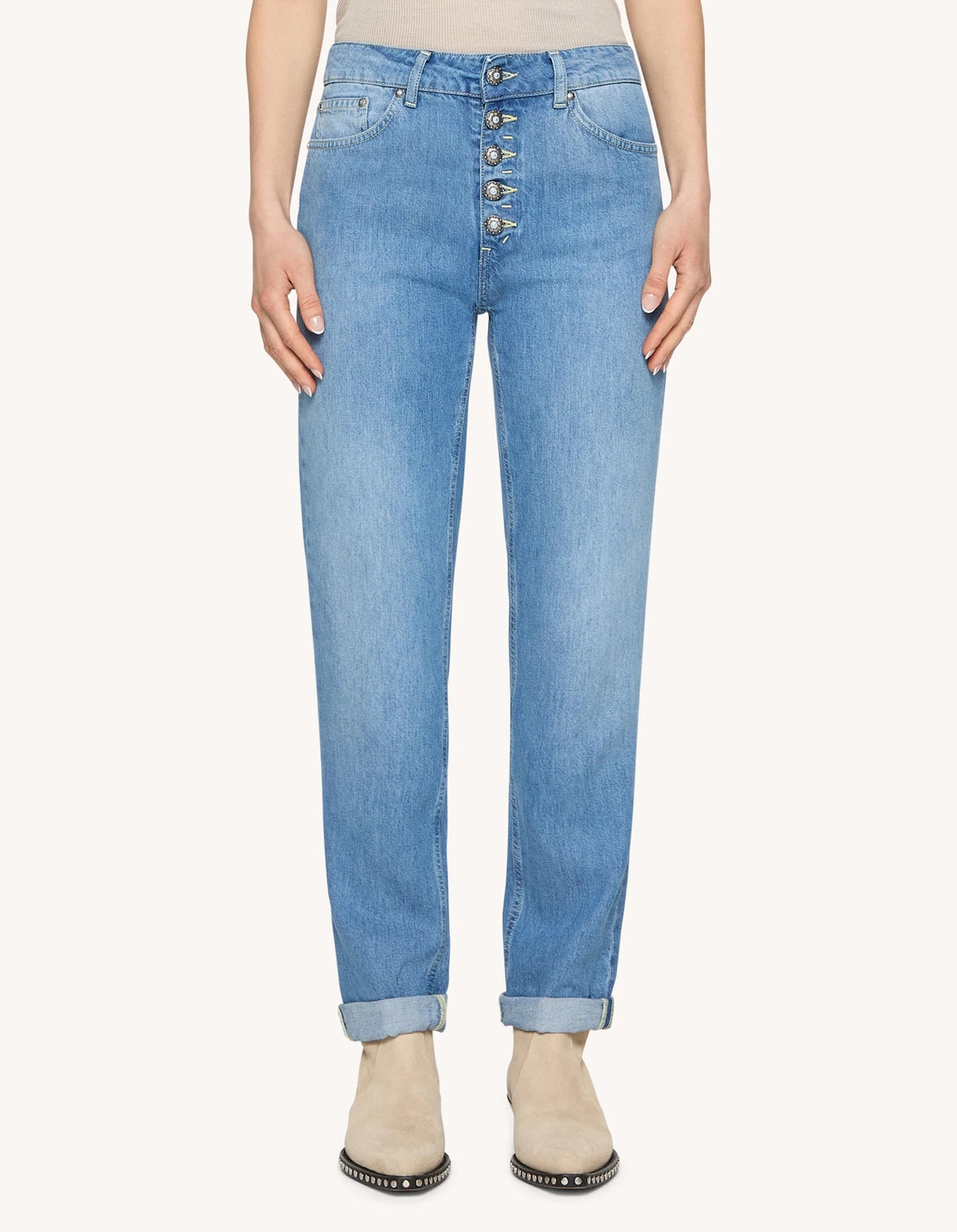 Jeans Koons 30 inches loose DP26BLDF0266IO8 800 DONDUP 