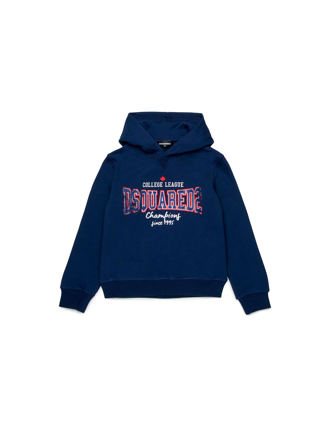 D2Kids Junior College Hoodie Blue DQ2744D0ACC DQ880 DSQUARED2 