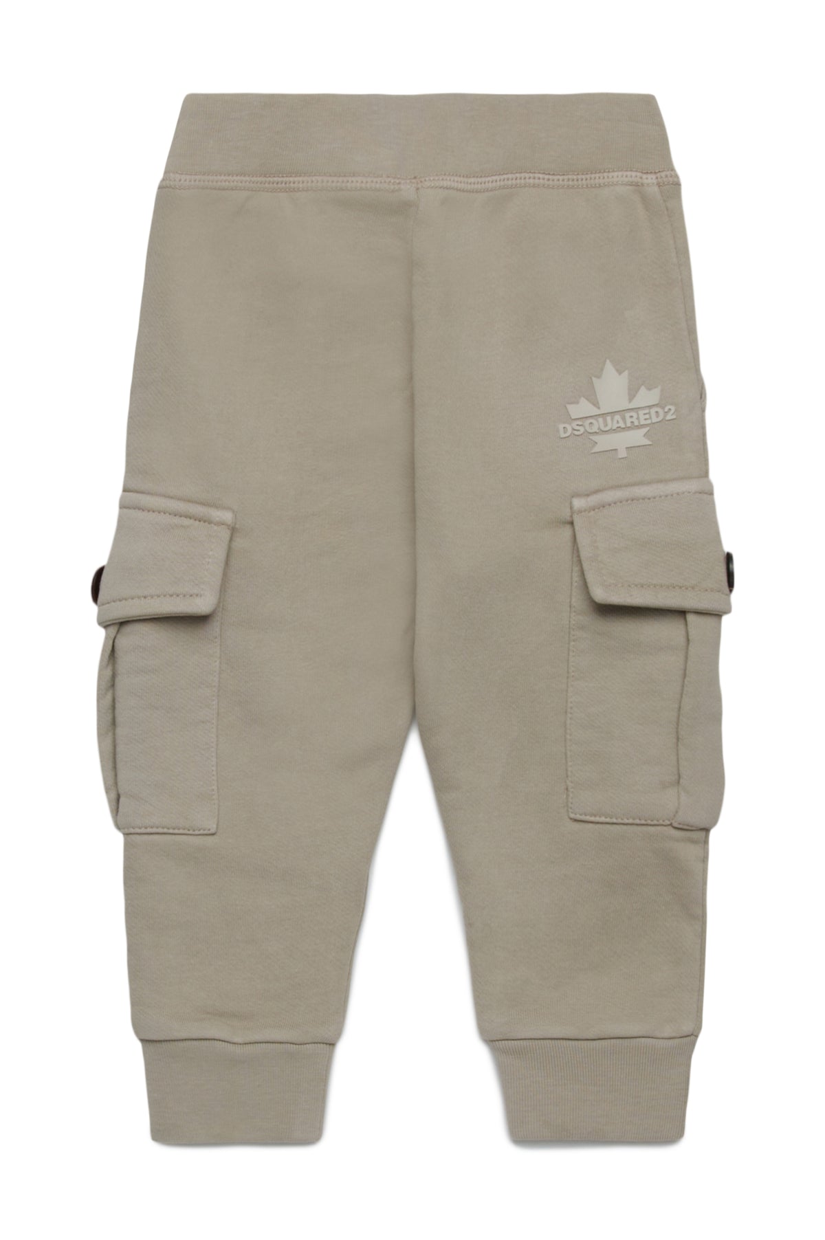 D2Kids Newborn Utility Pocket Sweatpants Beige DQ2868D0AC6 DQ717 DSQUARED2 