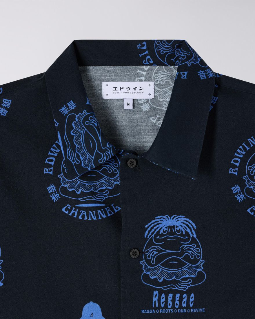 EMC Shirt SS navy I034969 0867 EDWIN 