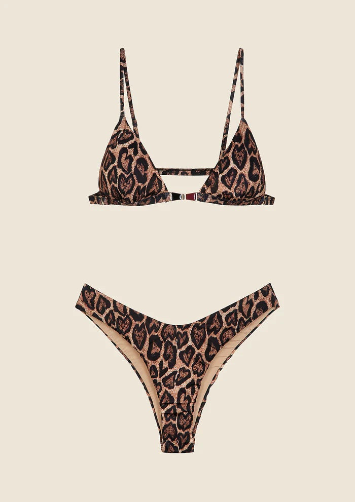Bikini Triangolo con Slip Americano Fisso Fantasia 0020X 26 F**K 