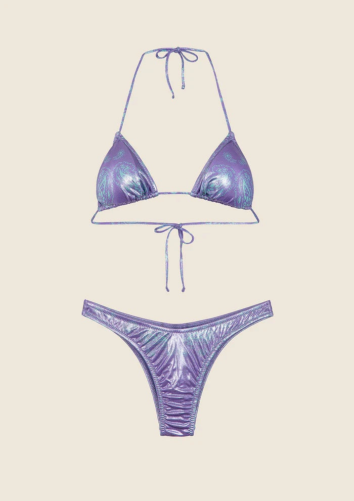 Bikini Triangolo con Slip Americano Fisso Fantasia 1030X 53 F**K 