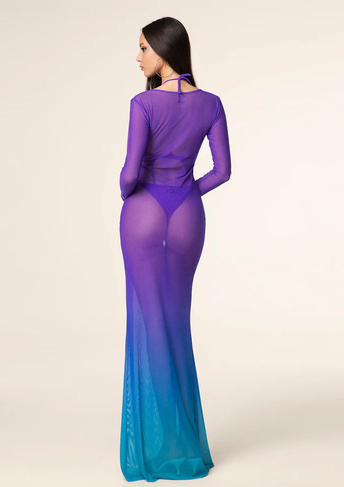 Vestito lungo Degradè 1162X 46 F**K 