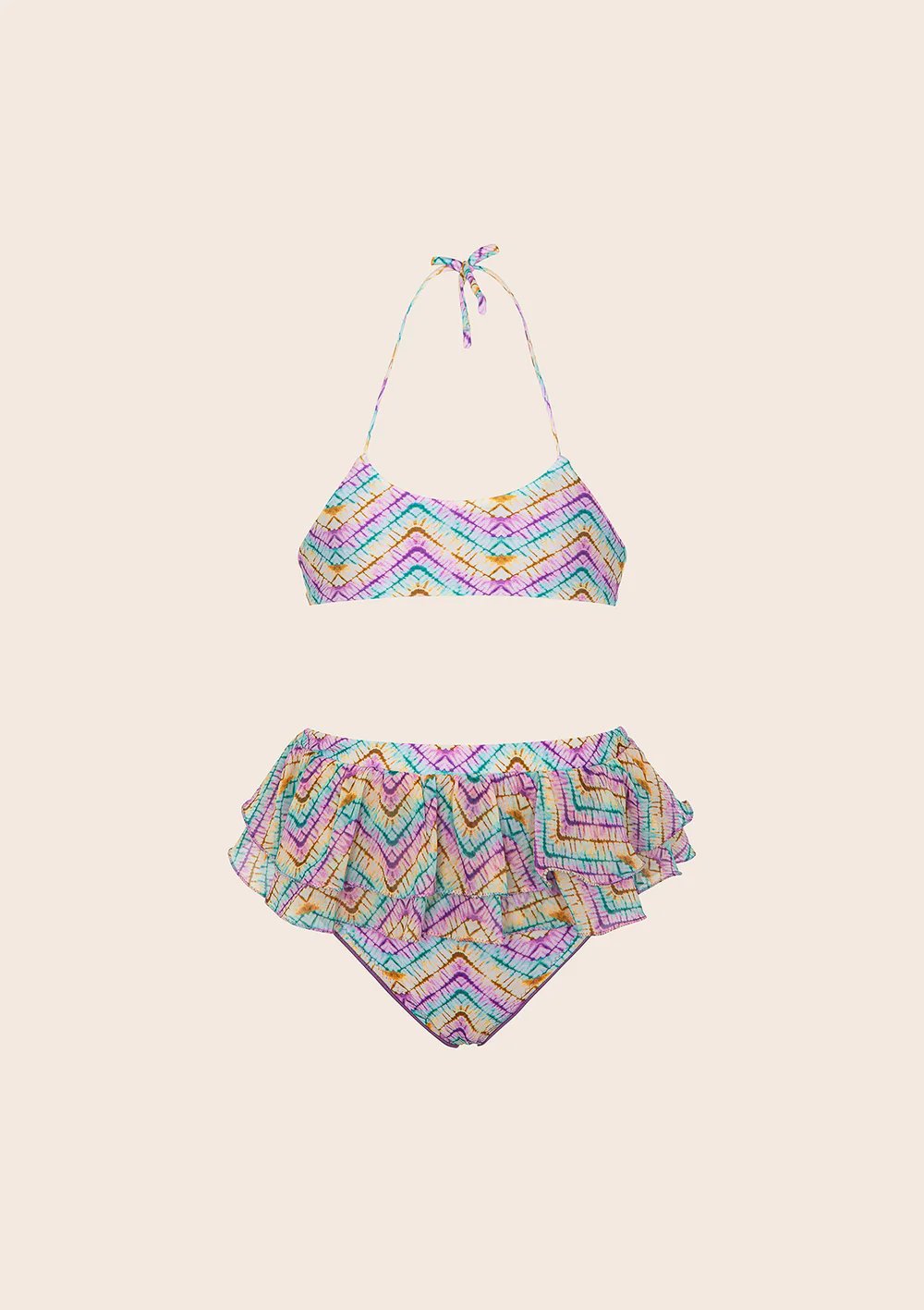 Bikini Neonata Top con Slip Bon Bon Fantasia rosa B1A12UBX 51 F**K 