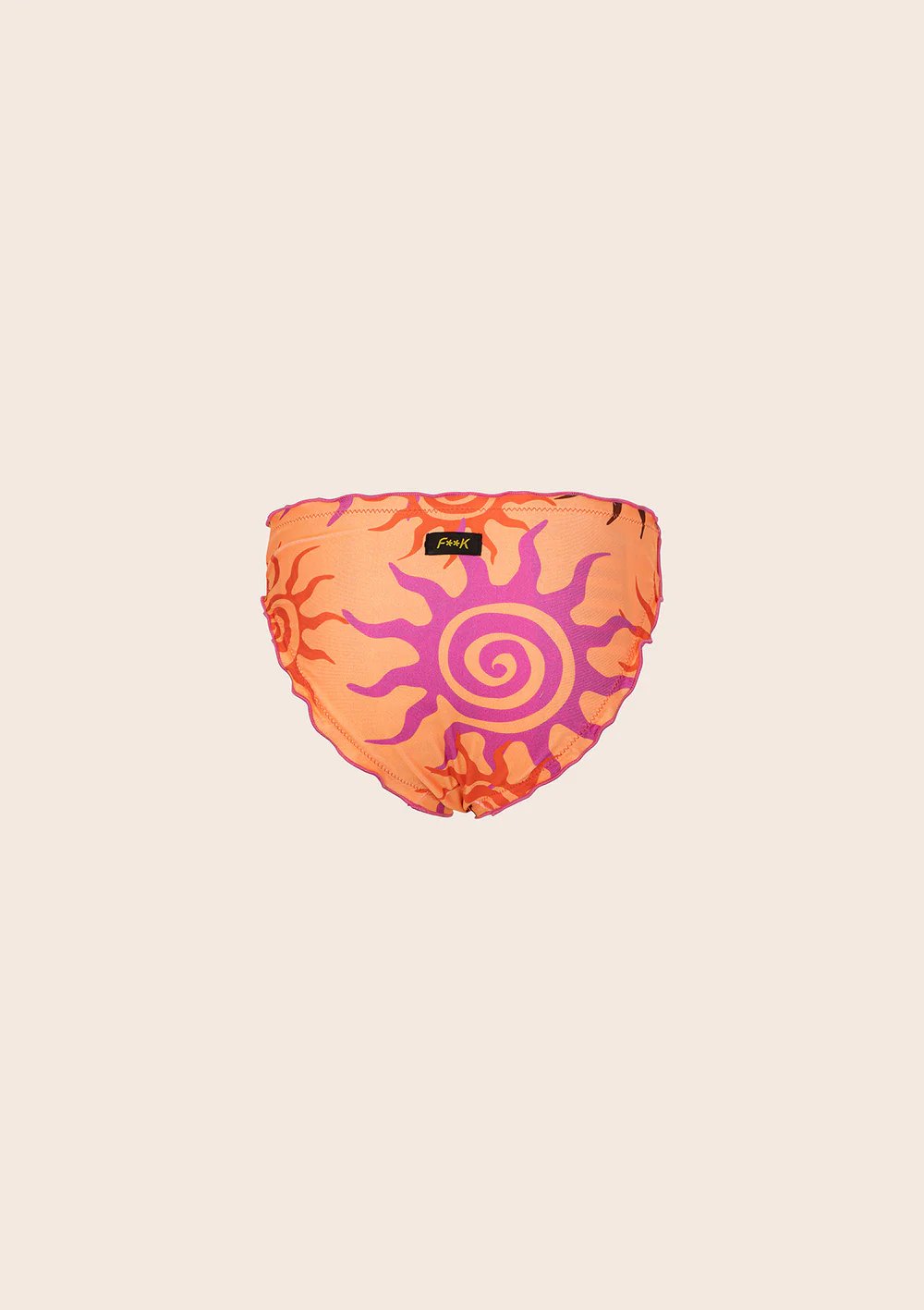 Slip Neonata Reverse Fantasia arancione B4A09BBX 40 F**K 