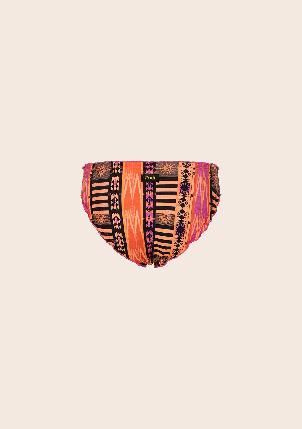 Slip Neonata Reverse Fantasia arancione B4A09BBX 40 F**K 