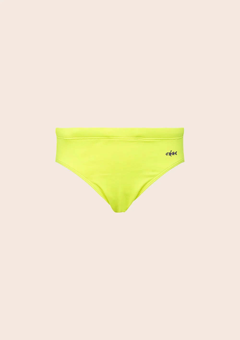 Slip Bambino Giallo Fluo J01SU20 FY F**K 