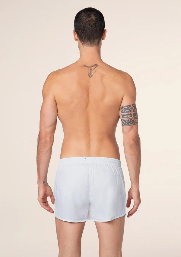 Costume da bagno short fit M01BU03 WH F**K 
