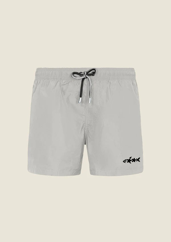 Costume da bagno stampato short fit M01BU05 LY F**K 