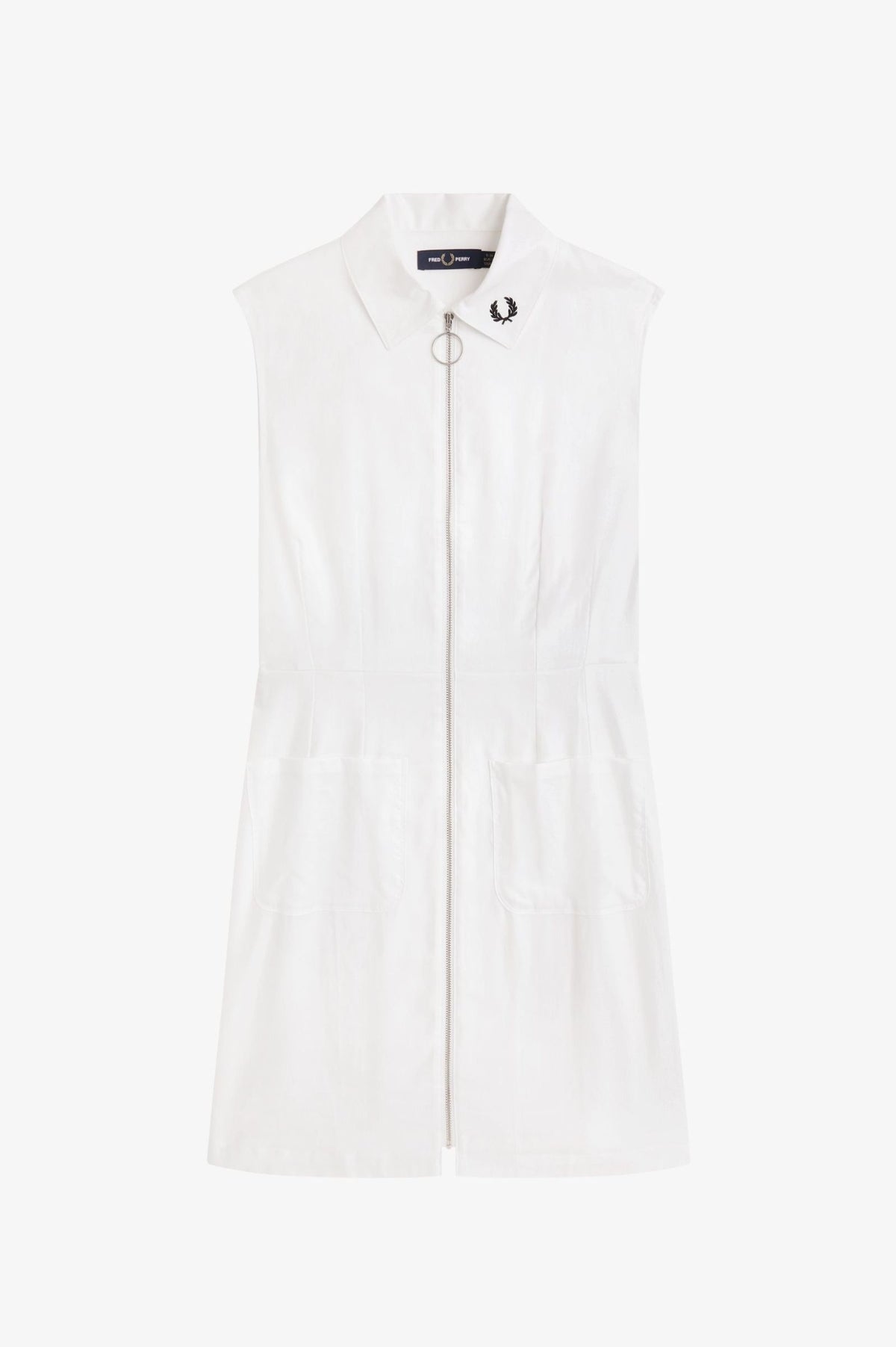 Abito con zip intera D917053 129 FRED PERRY 