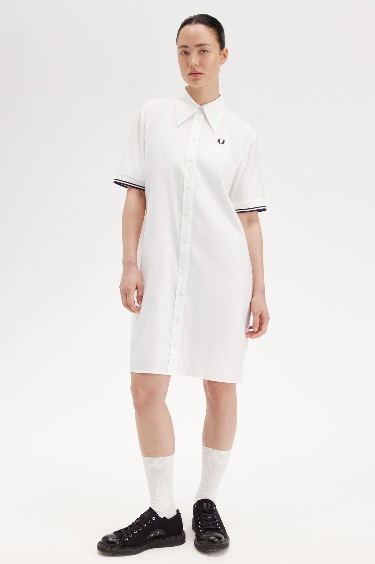 Abito camicia D917253 129 FRED PERRY 