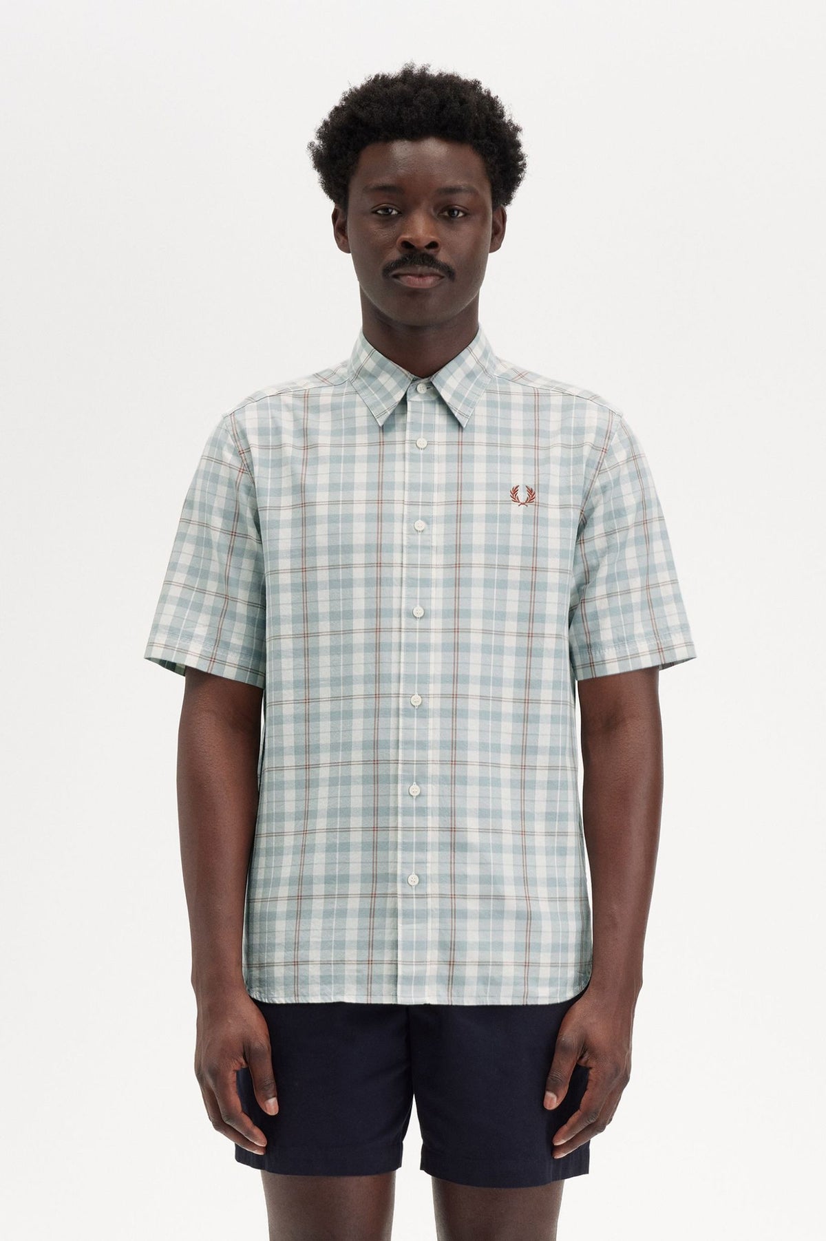 Camicia in tartan M962853 560 FRED PERRY 