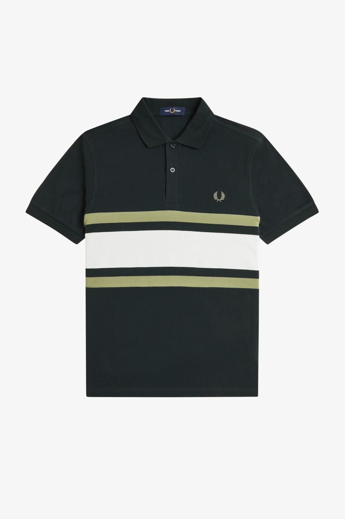 Polo a inserti M990354 Q20 FRED PERRY 